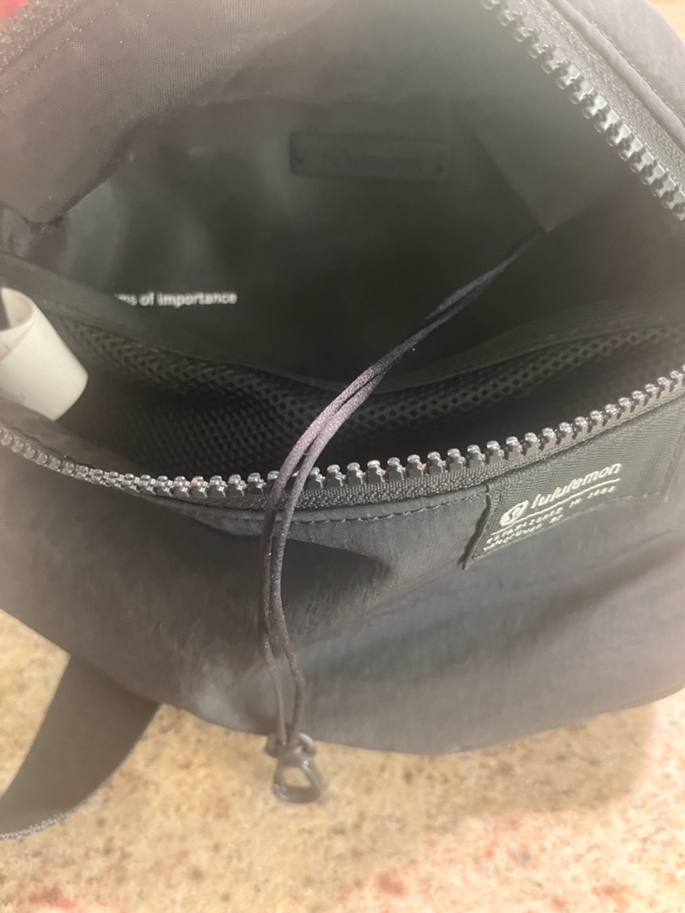 lululemon athletica Black Crossbody Belt Bag - Picture 7 of 11